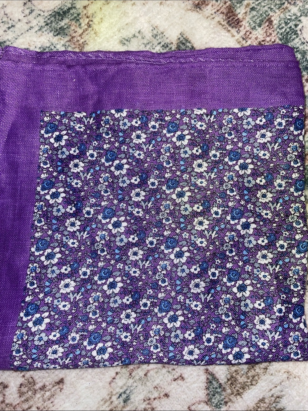 Purple Floral Kids Skirt / Bottom